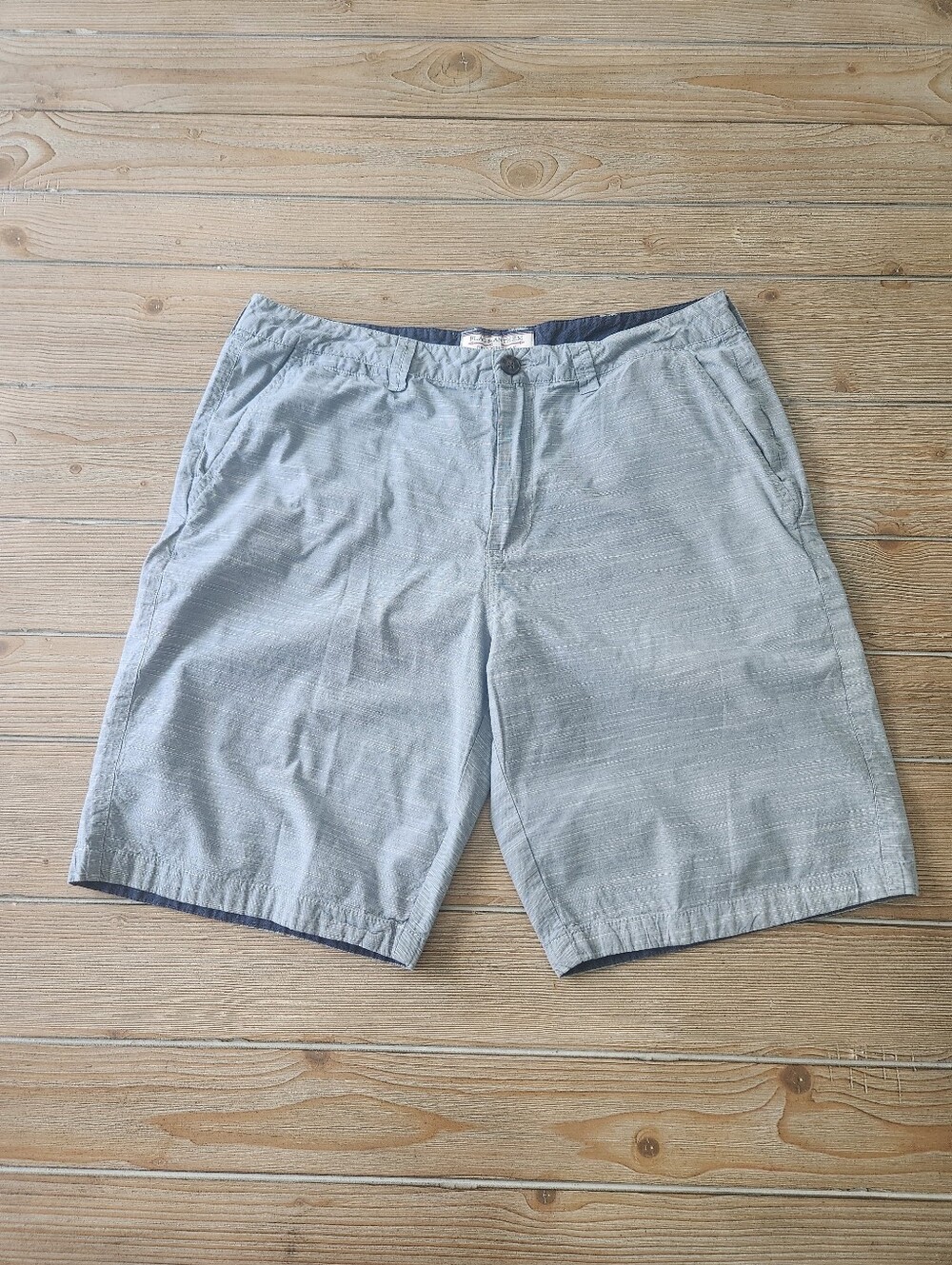 Men's Light Gray Flat Front Shorts - Casual Summer Staple By Flag & Anthem